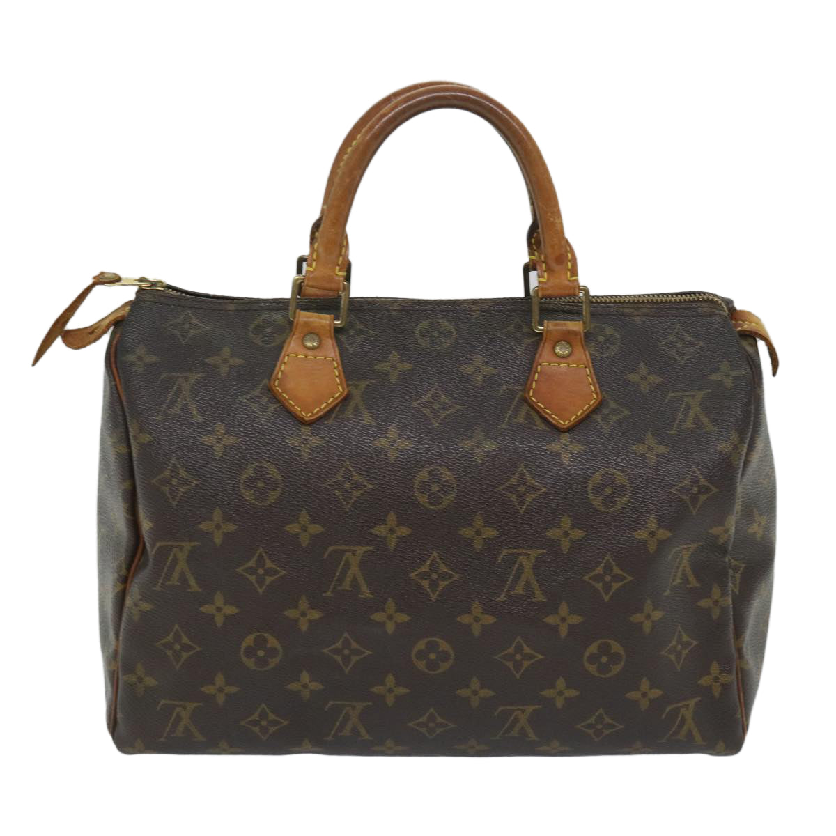 LOUIS VUITTON Monogram Speedy 30 Hand Bag M41526 LV 56508