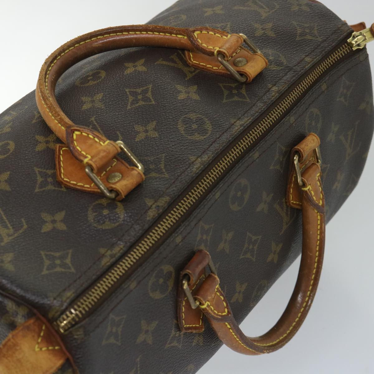 LOUIS VUITTON Monogram Speedy 30 Hand Bag M41526 LV 56508