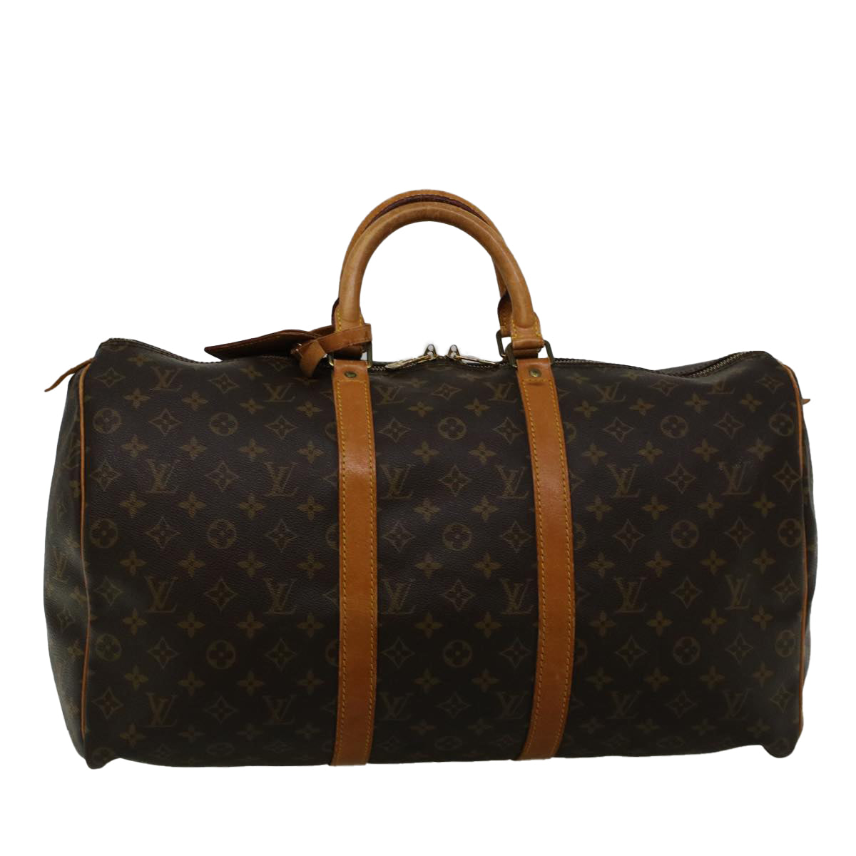 LOUIS VUITTON Monogram Keepall 50 Boston Bag M41426 LV 56514