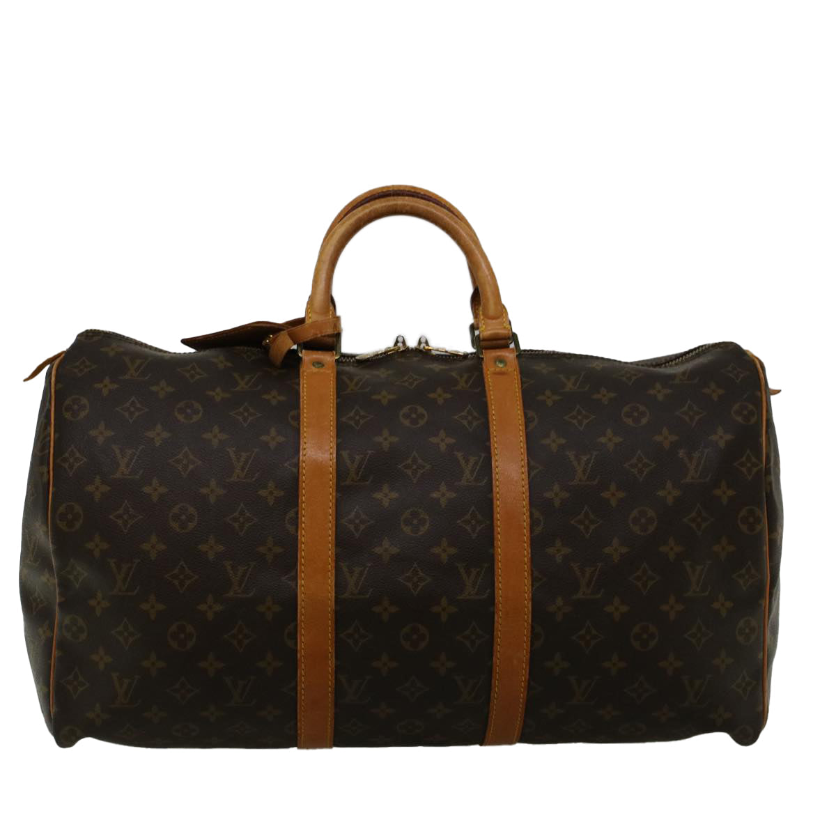 LOUIS VUITTON Monogram Keepall 50 Boston Bag M41426 LV 56514