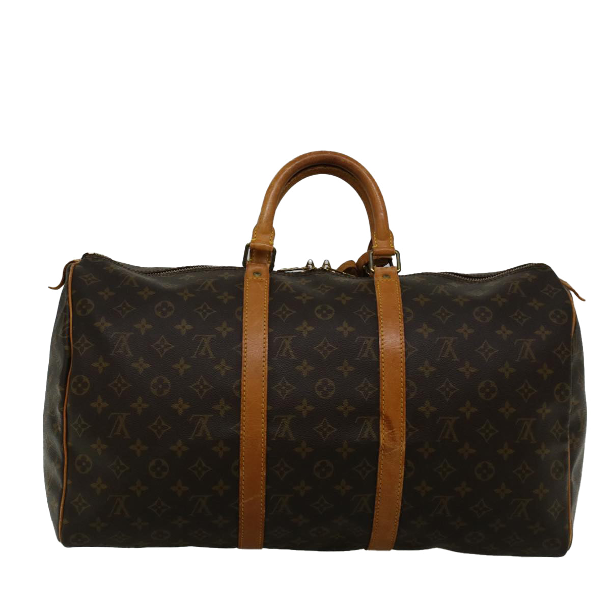 LOUIS VUITTON Monogram Keepall 50 Boston Bag M41426 LV 56514