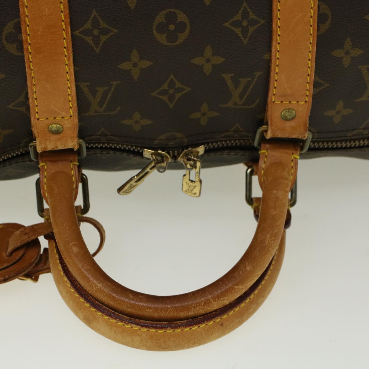 LOUIS VUITTON Monogram Keepall 50 Boston Bag M41426 LV 56514