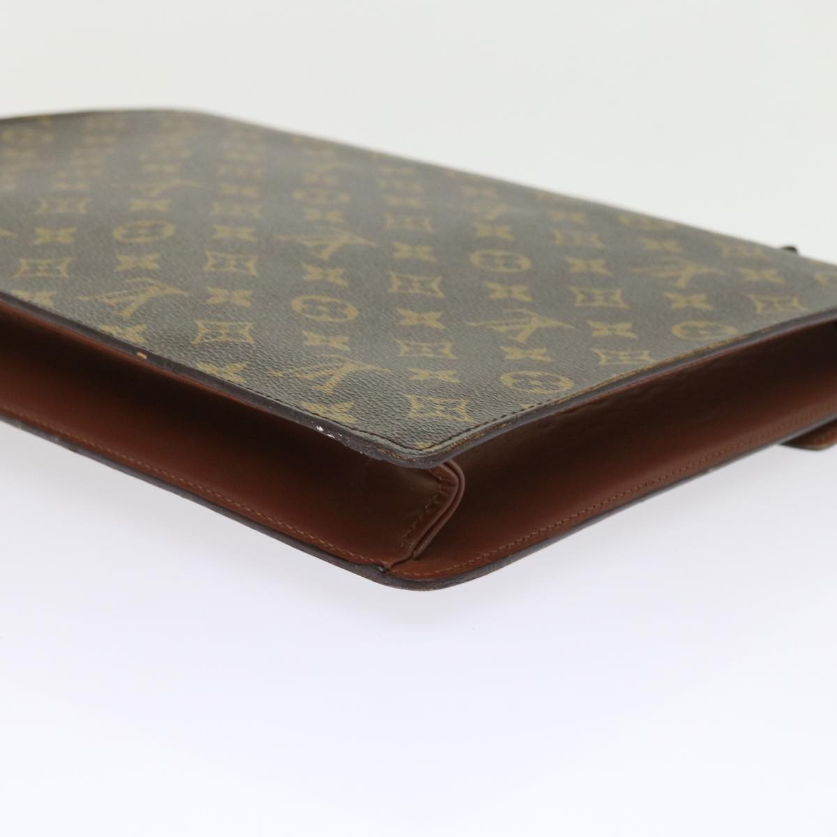 LOUIS VUITTON Monogram Porte Documents Bandouliere Bag M53338 LV 56521