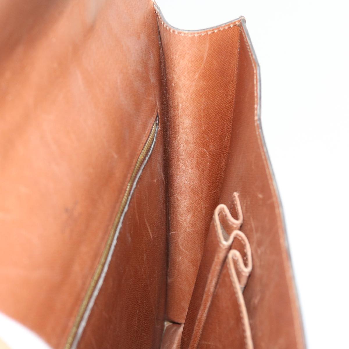 LOUIS VUITTON Monogram Porte Documents Bandouliere Bag M53338 LV 56521