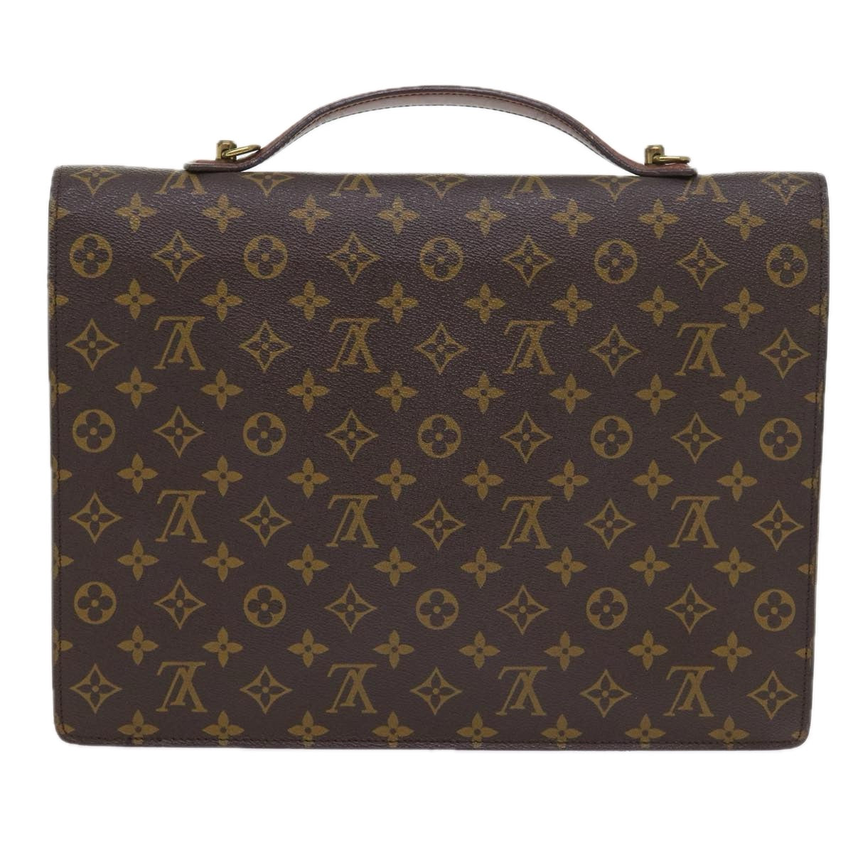 LOUIS VUITTON Monogram Porte Documents Bandouliere Bag M53338 LV 56521