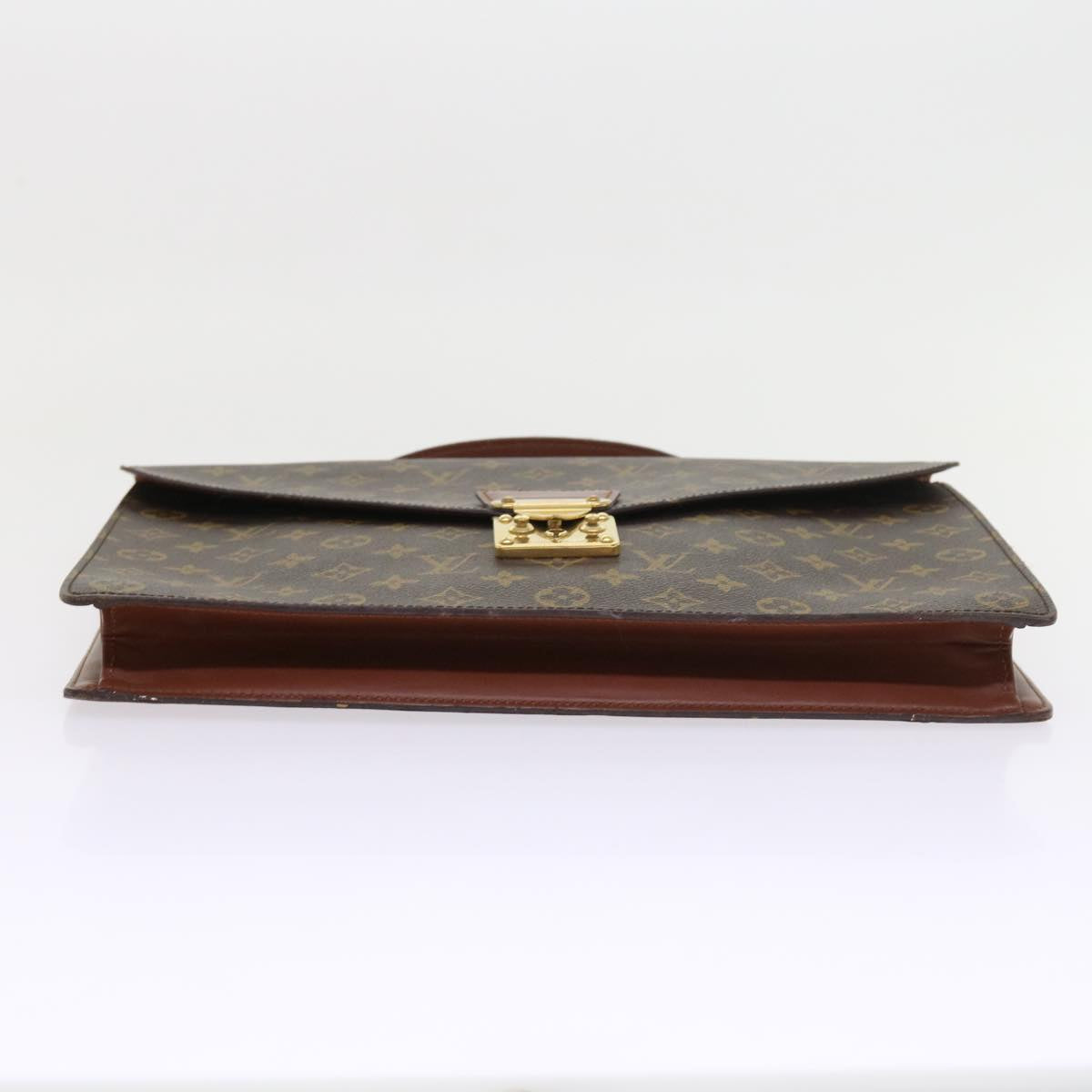 LOUIS VUITTON Monogram Porte Documents Bandouliere Bag M53338 LV 56521