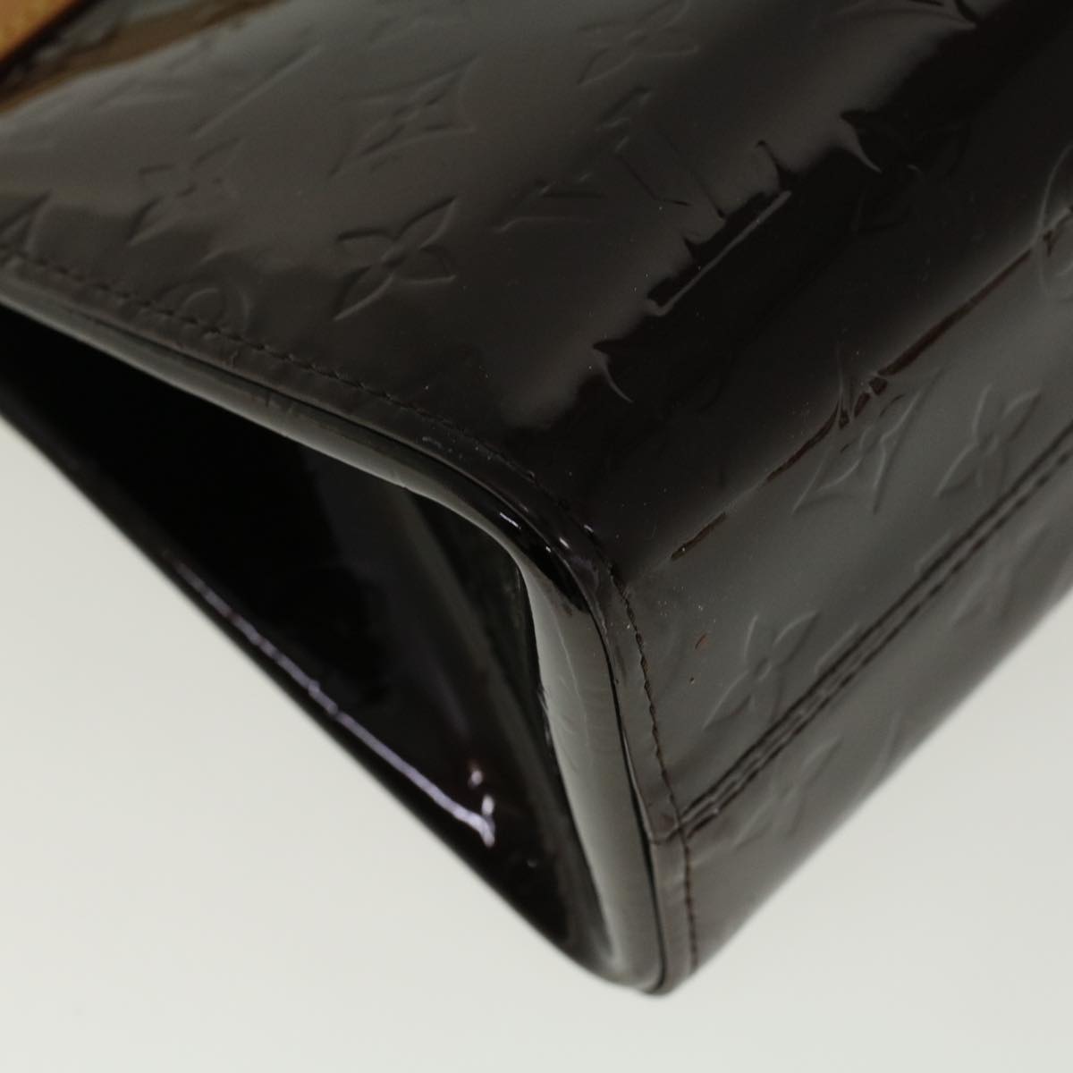 LOUIS VUITTON Monogram Vernis Roxbury Drive Hand Bag Amarante M91995 56533