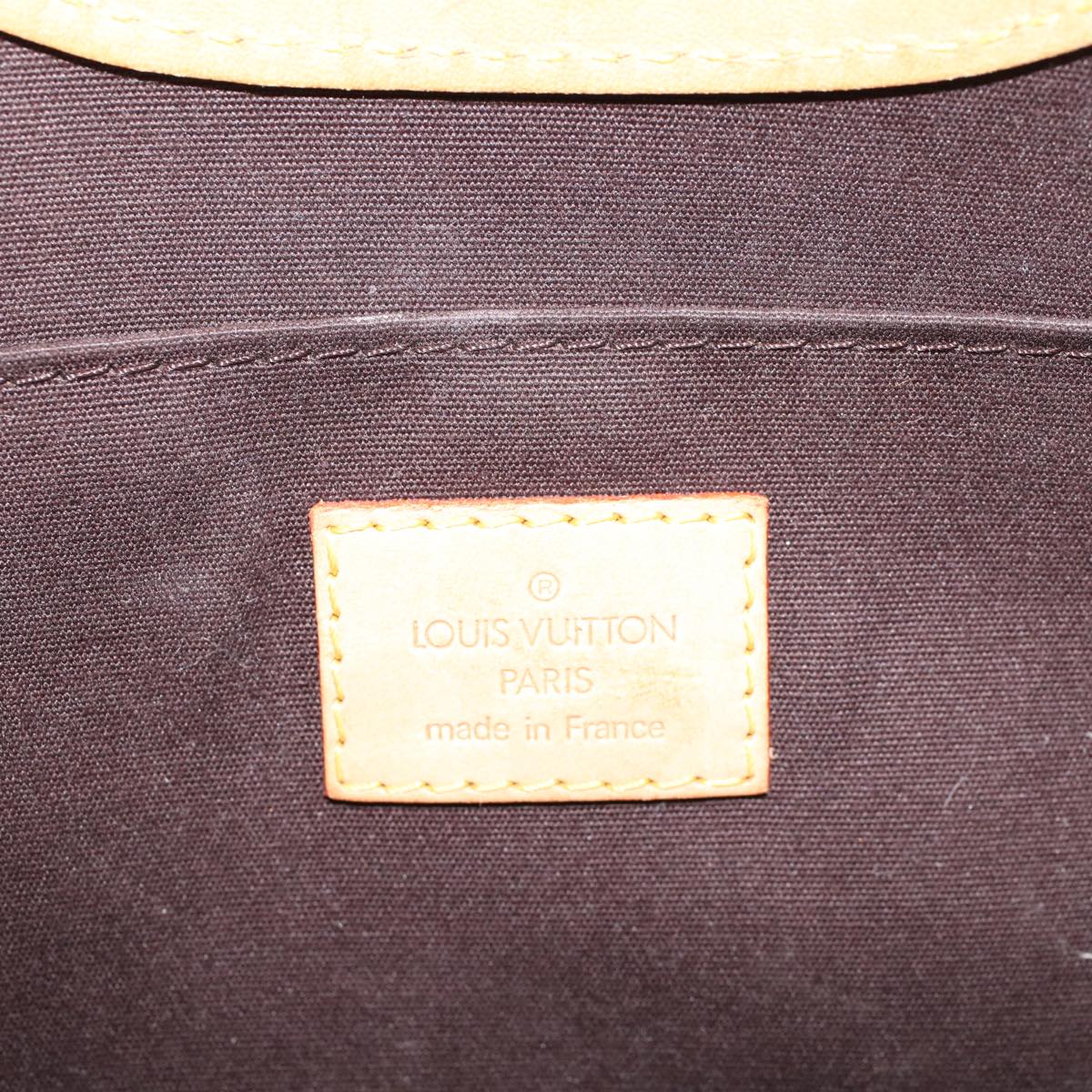 LOUIS VUITTON Monogram Vernis Roxbury Drive Hand Bag Amarante M91995 56533