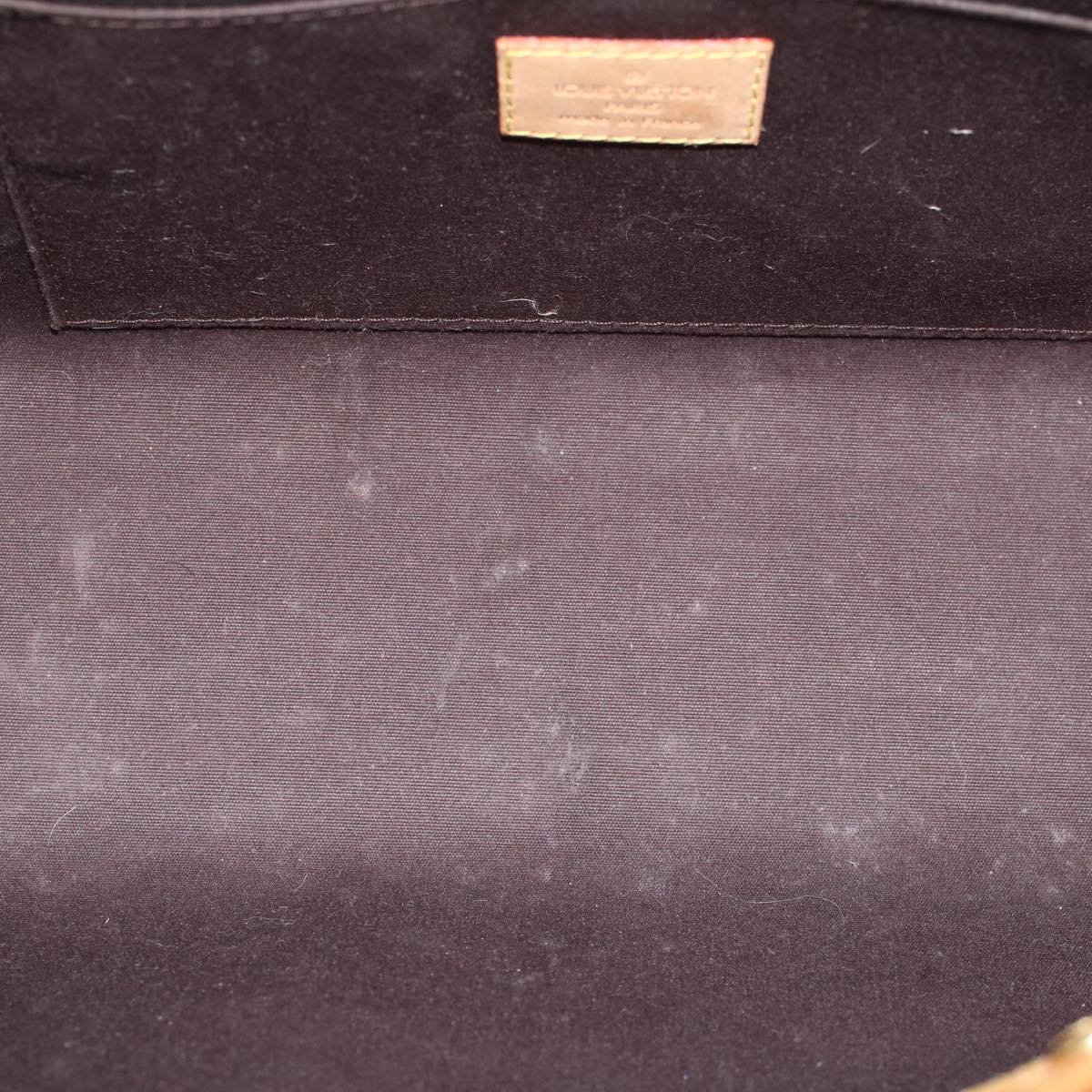 LOUIS VUITTON Monogram Vernis Roxbury Drive Hand Bag Amarante M91995 56533