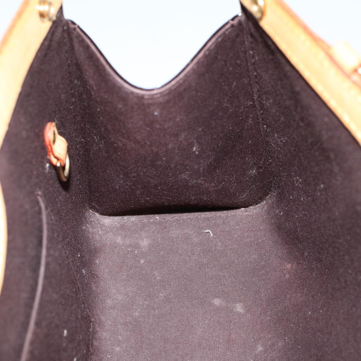 LOUIS VUITTON Monogram Vernis Roxbury Drive Hand Bag Amarante M91995 56533