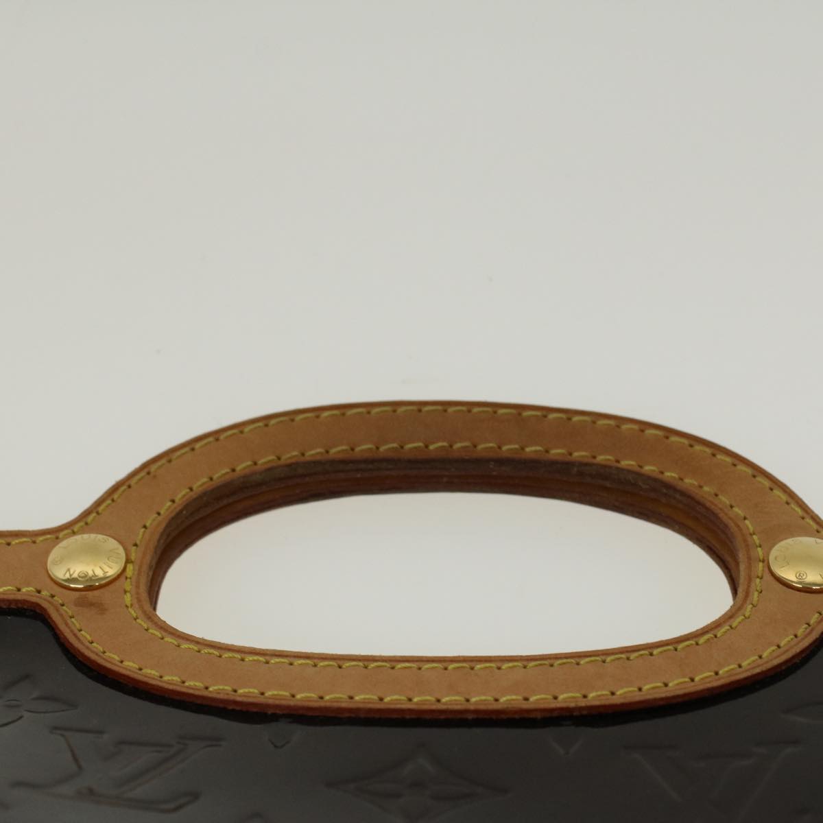 LOUIS VUITTON Monogram Vernis Roxbury Drive Hand Bag Amarante M91995 56533