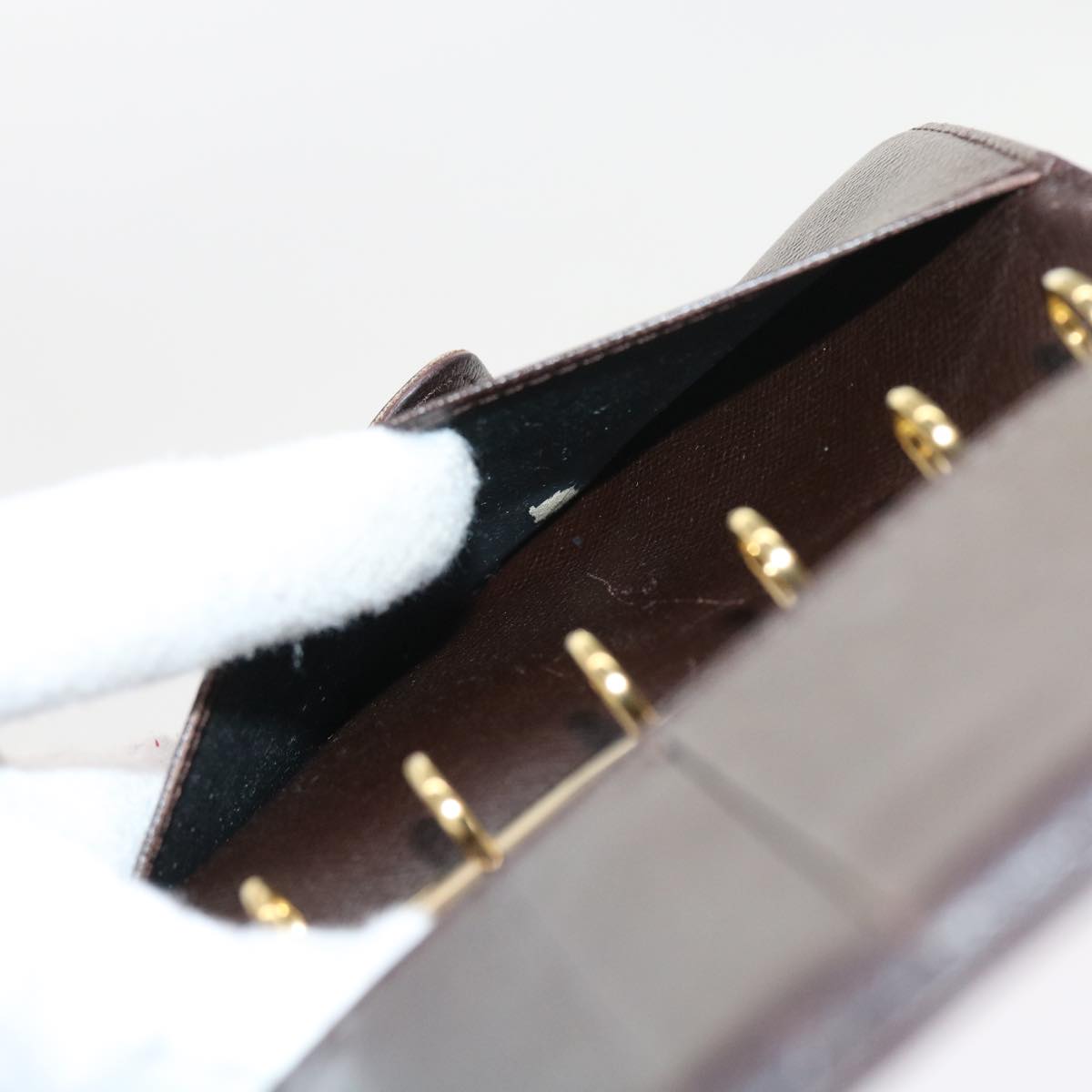 LOUIS VUITTON Damier Ebene Agenda PM Day Planner Cover R20029 LV 56607