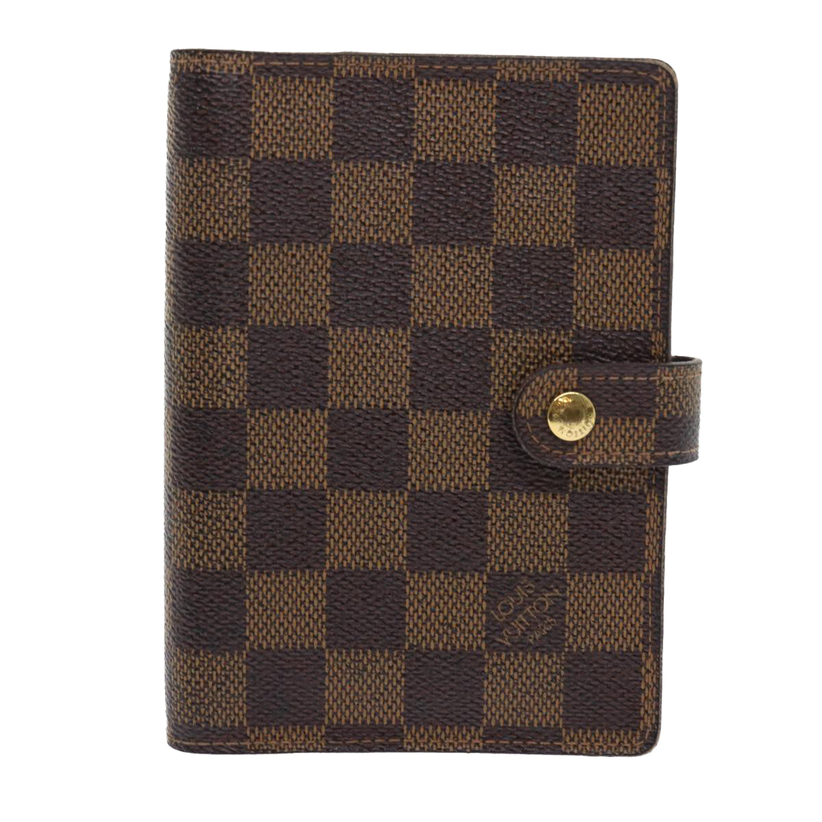 LOUIS VUITTON Damier Ebene Agenda PM Day Planner Cover R20029 LV 56607