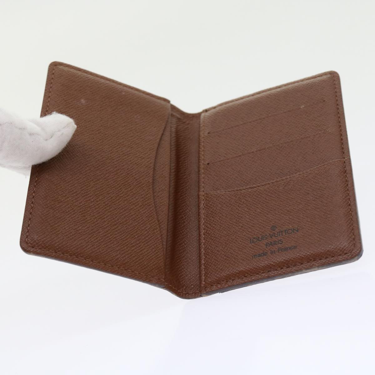 LOUIS VUITTON Monogram Organizer De Poch Card Case M60502 LV 56617