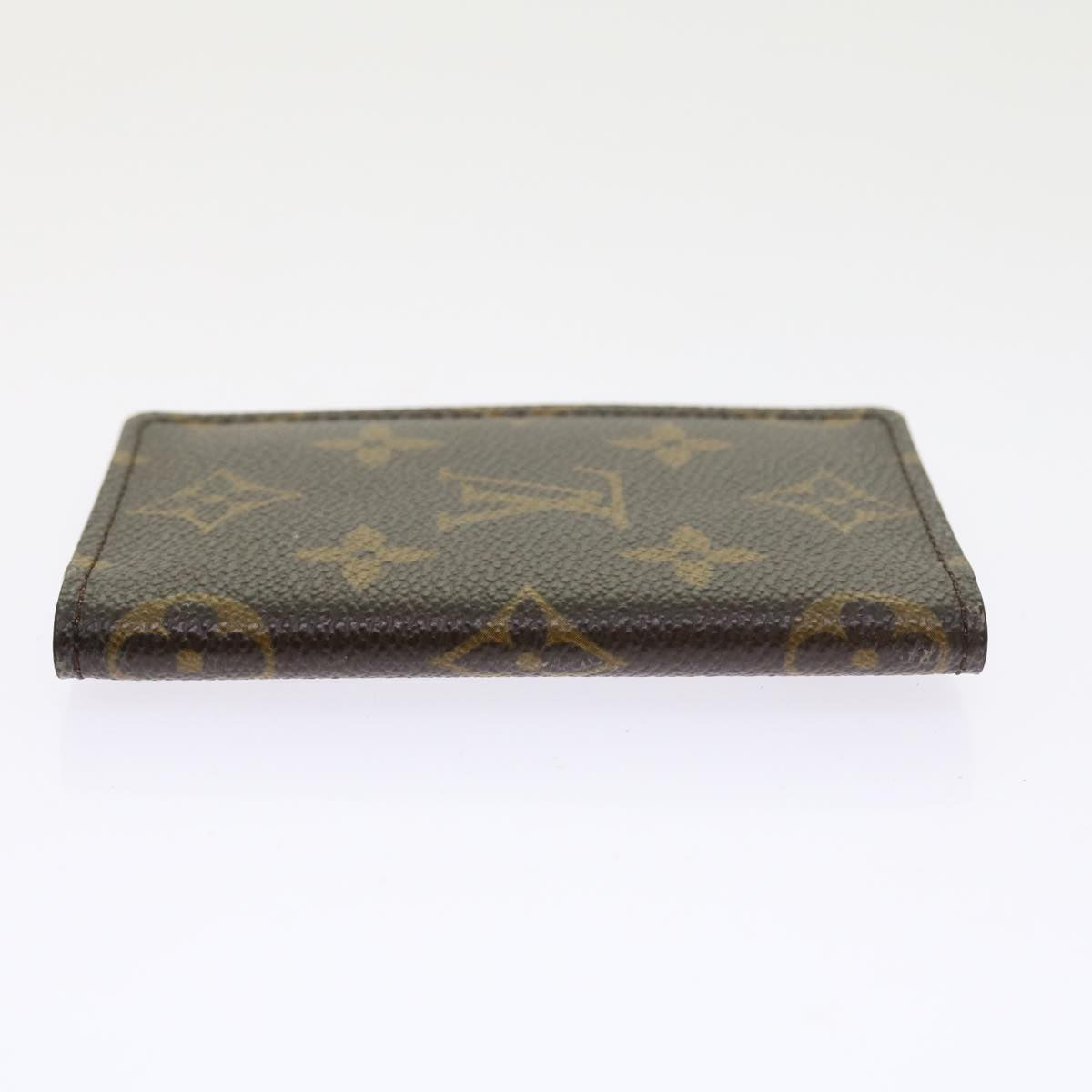 LOUIS VUITTON Monogram Organizer De Poch Card Case M60502 LV 56617