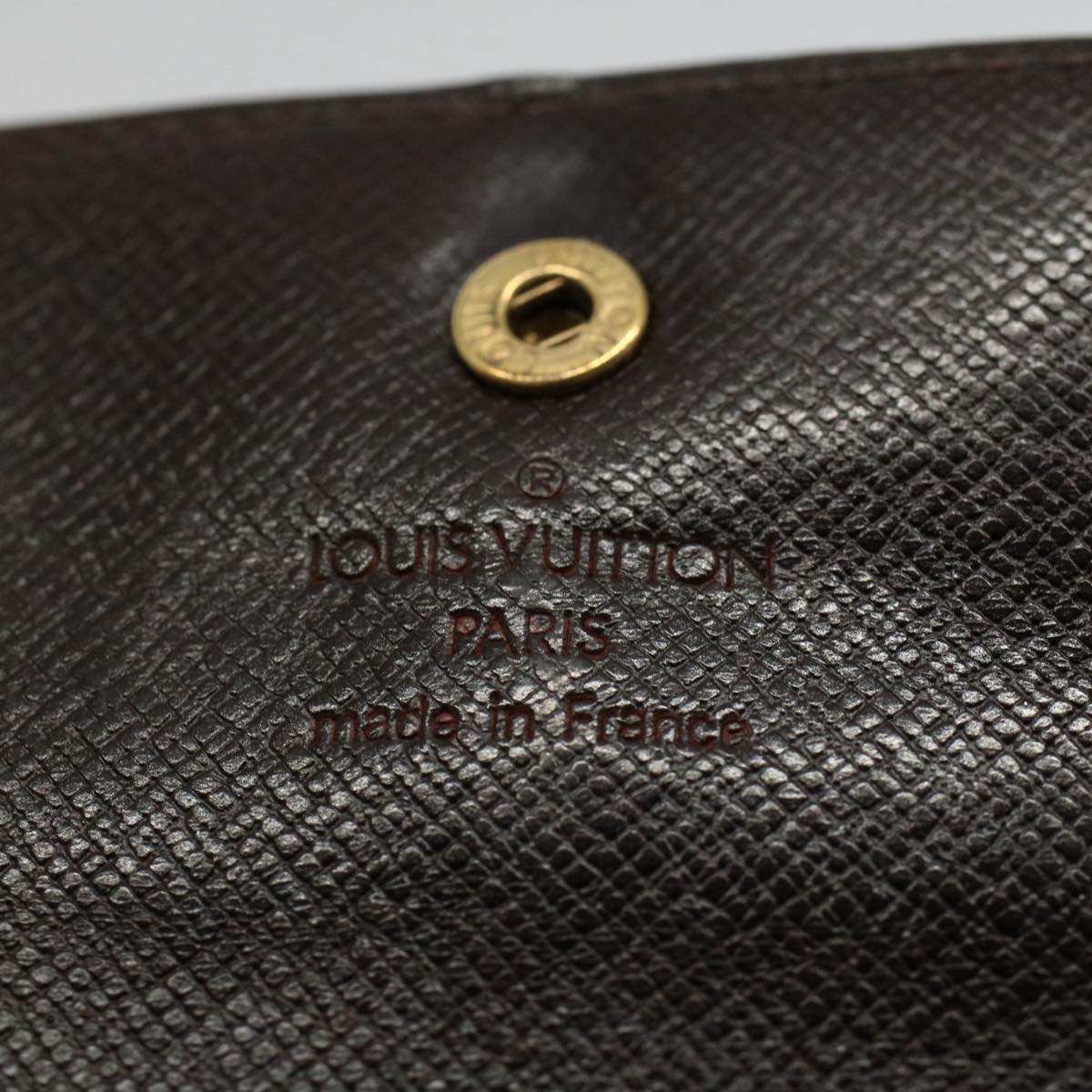 LOUIS VUITTON Damier Ebene Portefeuille International Wallet N61217 56638