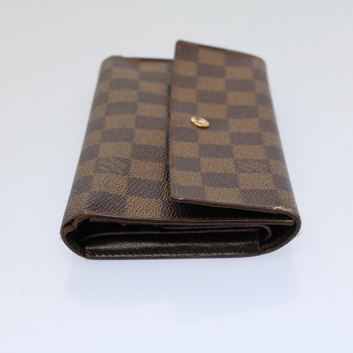 LOUIS VUITTON Damier Ebene Portefeuille International Wallet N61217 56638