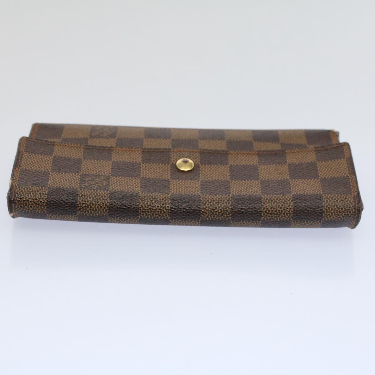 LOUIS VUITTON Damier Ebene Portefeuille International Wallet N61217 56638
