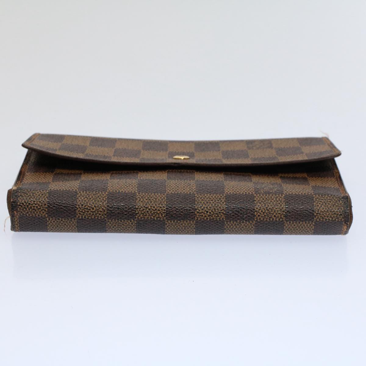 LOUIS VUITTON Damier Ebene Portefeuille International Wallet N61217 56638