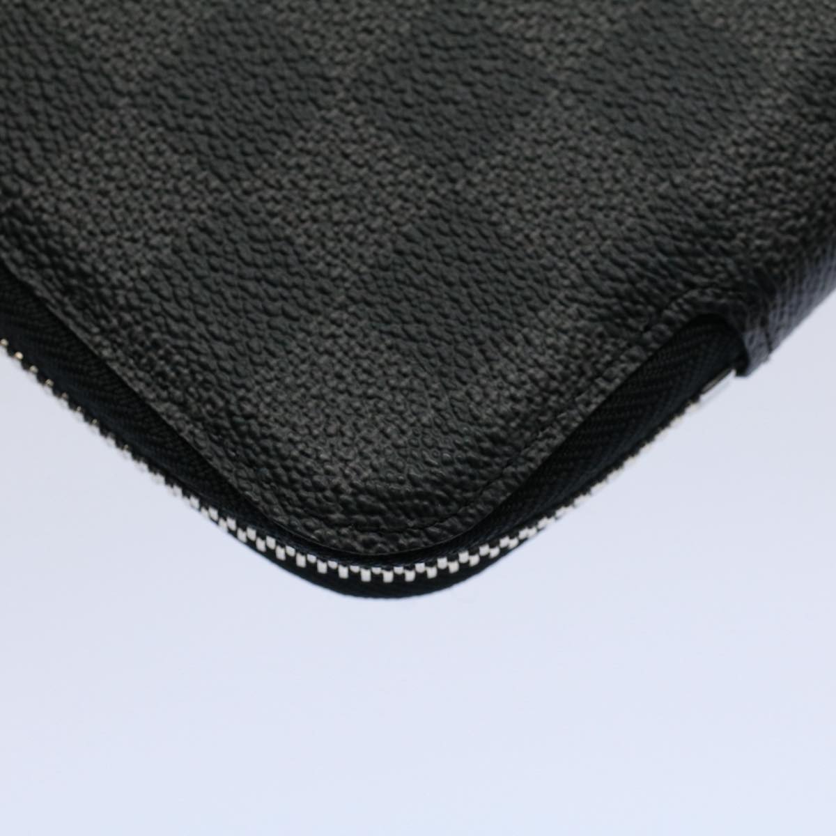 LOUIS VUITTON Damier Graphite Conferenciere Clutch Bag N63136 LV 56648A