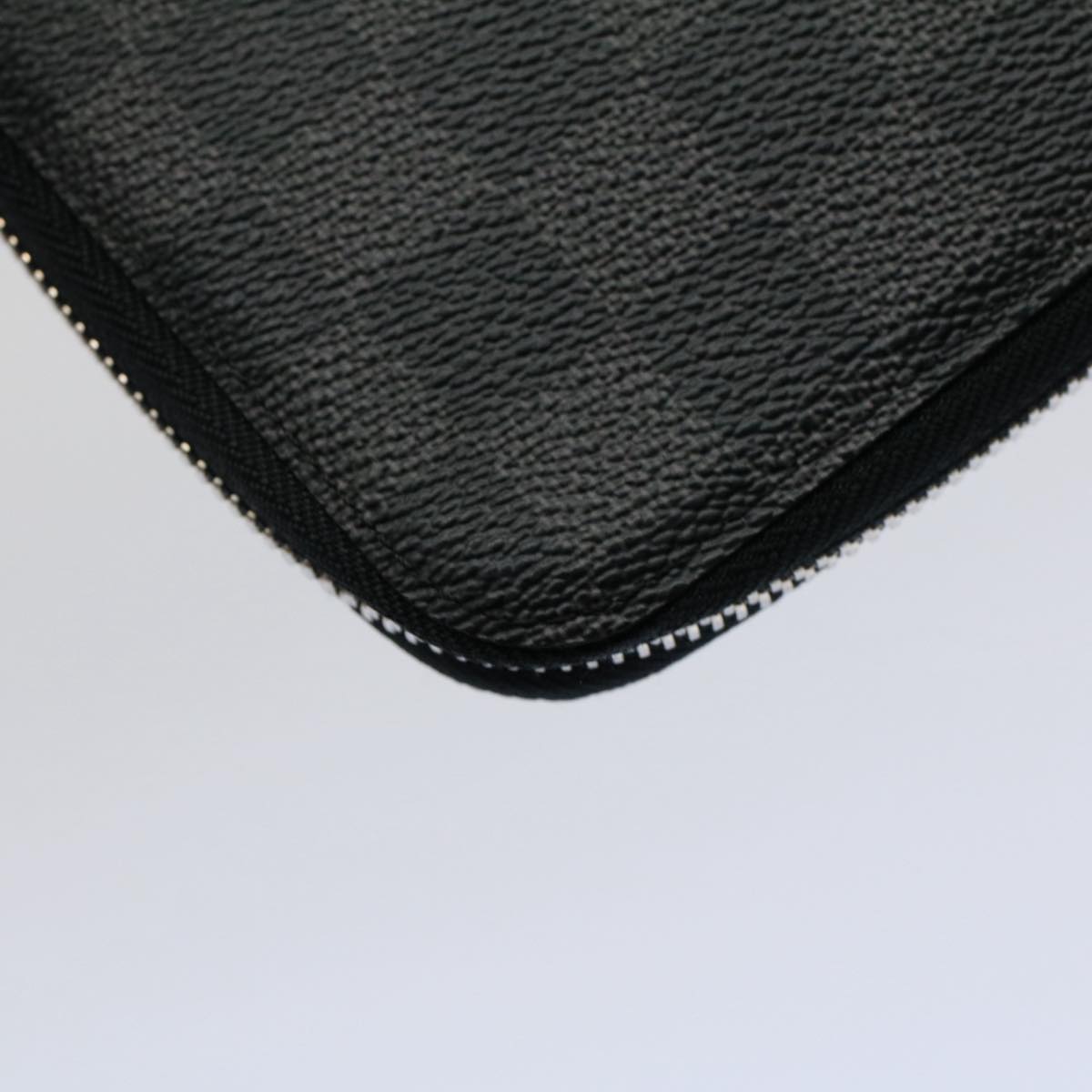 LOUIS VUITTON Damier Graphite Conferenciere Clutch Bag N63136 LV 56648A