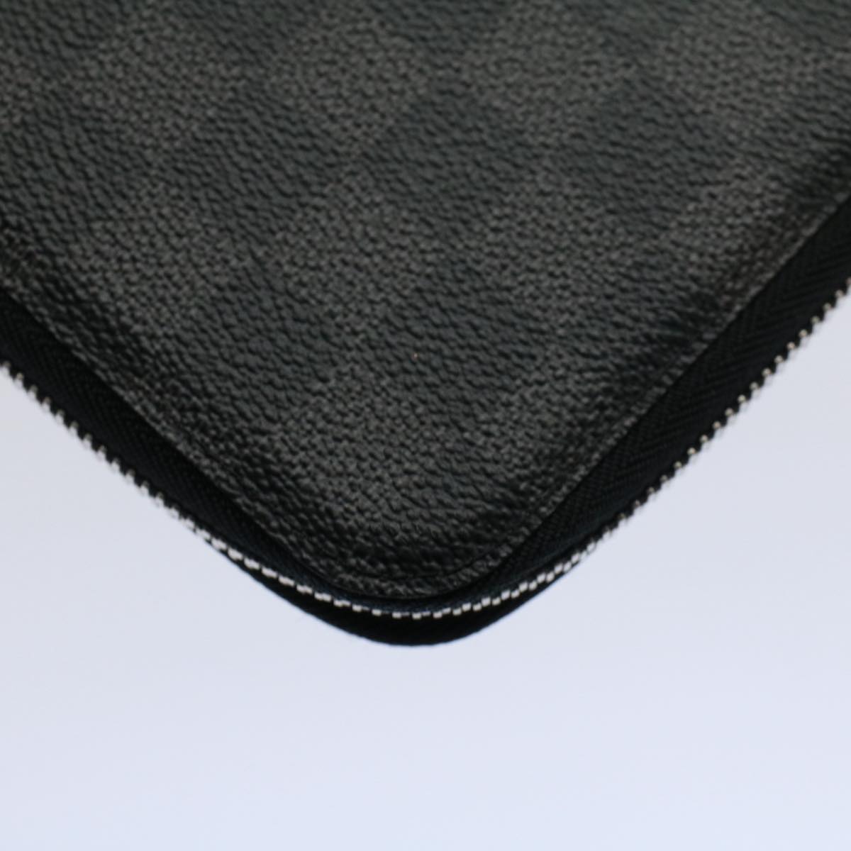 LOUIS VUITTON Damier Graphite Conferenciere Clutch Bag N63136 LV 56648A