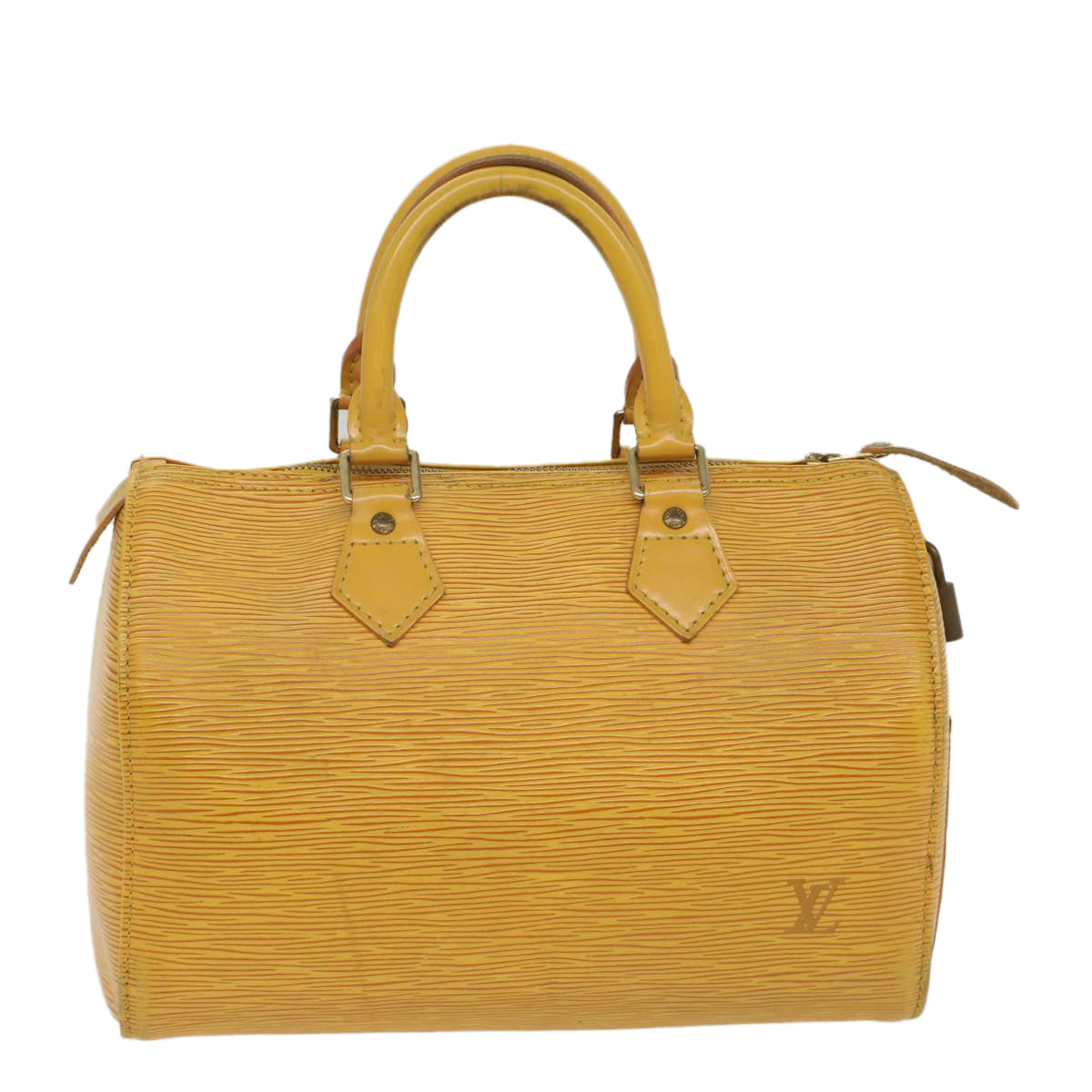 LOUIS VUITTON Epi Speedy 25 Hand Bag Tassili Yellow M43019 LV 56650