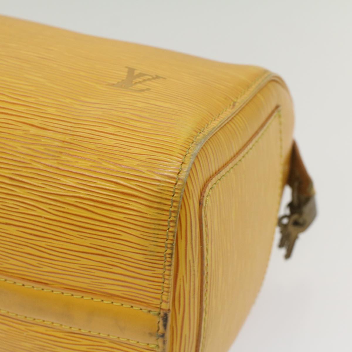 LOUIS VUITTON Epi Speedy 25 Hand Bag Tassili Yellow M43019 LV 56650