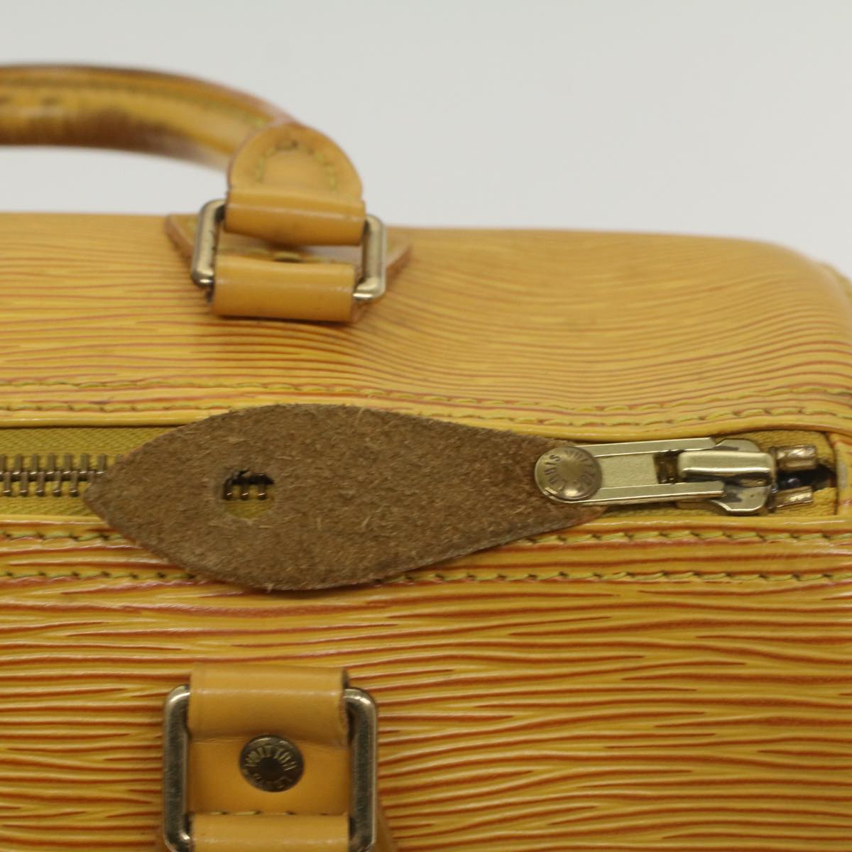 LOUIS VUITTON Epi Speedy 25 Hand Bag Tassili Yellow M43019 LV 56650