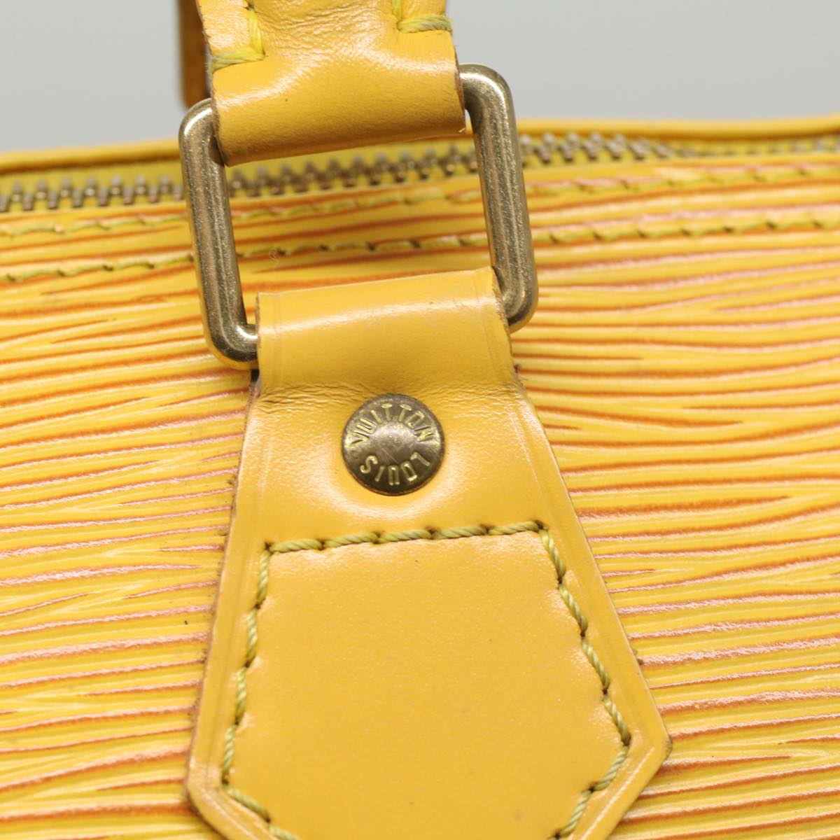 LOUIS VUITTON Epi Speedy 25 Hand Bag Tassili Yellow M43019 LV 56650
