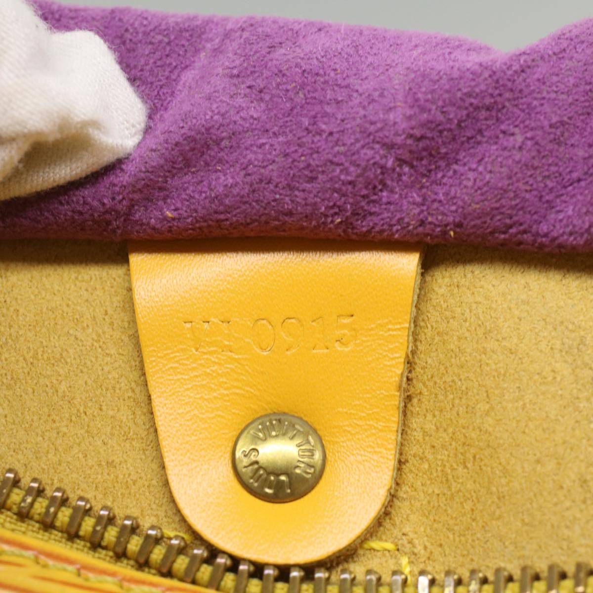 LOUIS VUITTON Epi Speedy 25 Hand Bag Tassili Yellow M43019 LV 56650