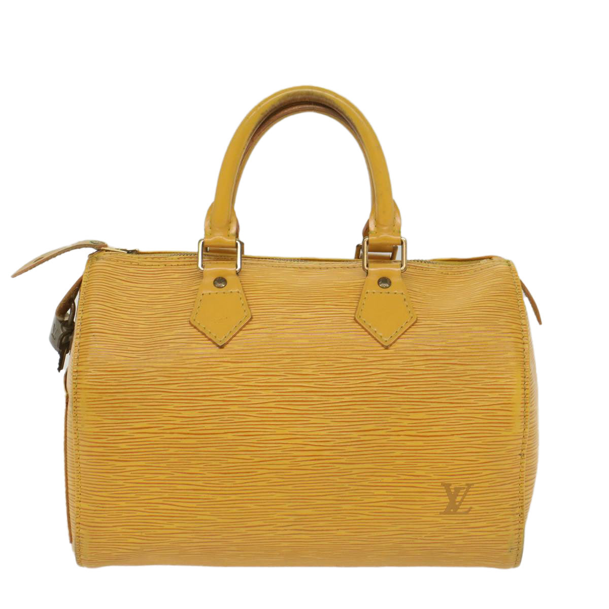 LOUIS VUITTON Epi Speedy 25 Hand Bag Tassili Yellow M43019 LV 56650
