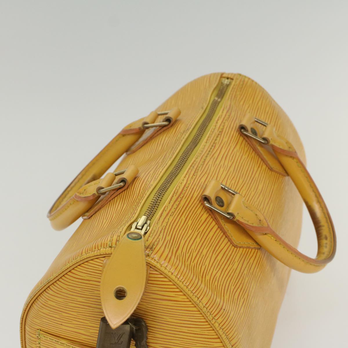 LOUIS VUITTON Epi Speedy 25 Hand Bag Tassili Yellow M43019 LV 56650