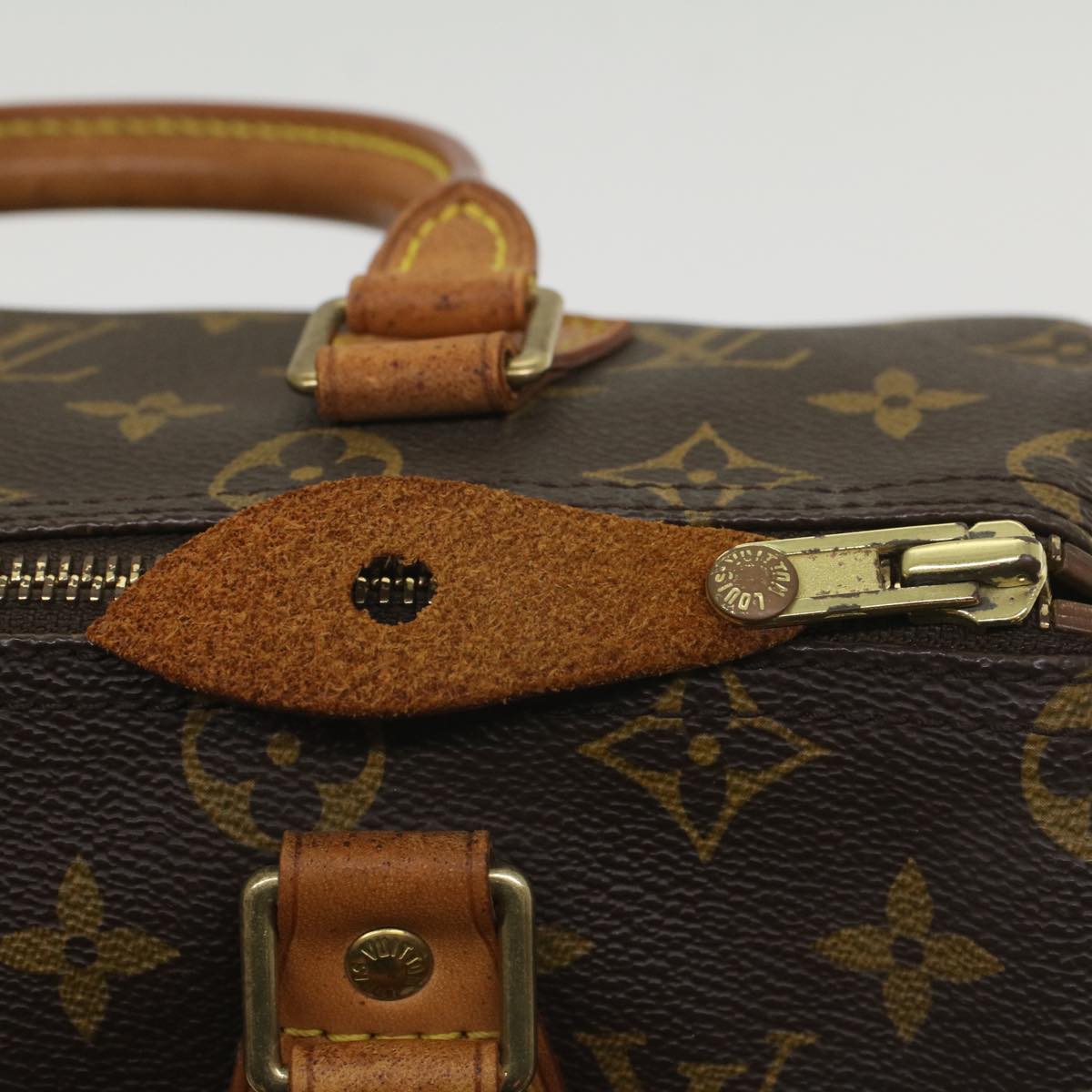 LOUIS VUITTON Monogram Speedy 25 Hand Bag M41528 LV 56651