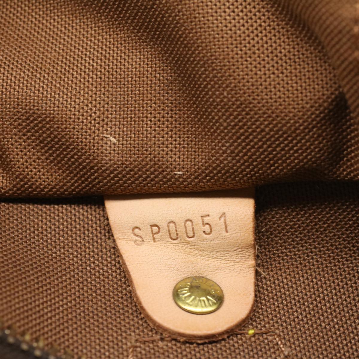 LOUIS VUITTON Monogram Speedy 25 Hand Bag M41528 LV 56651