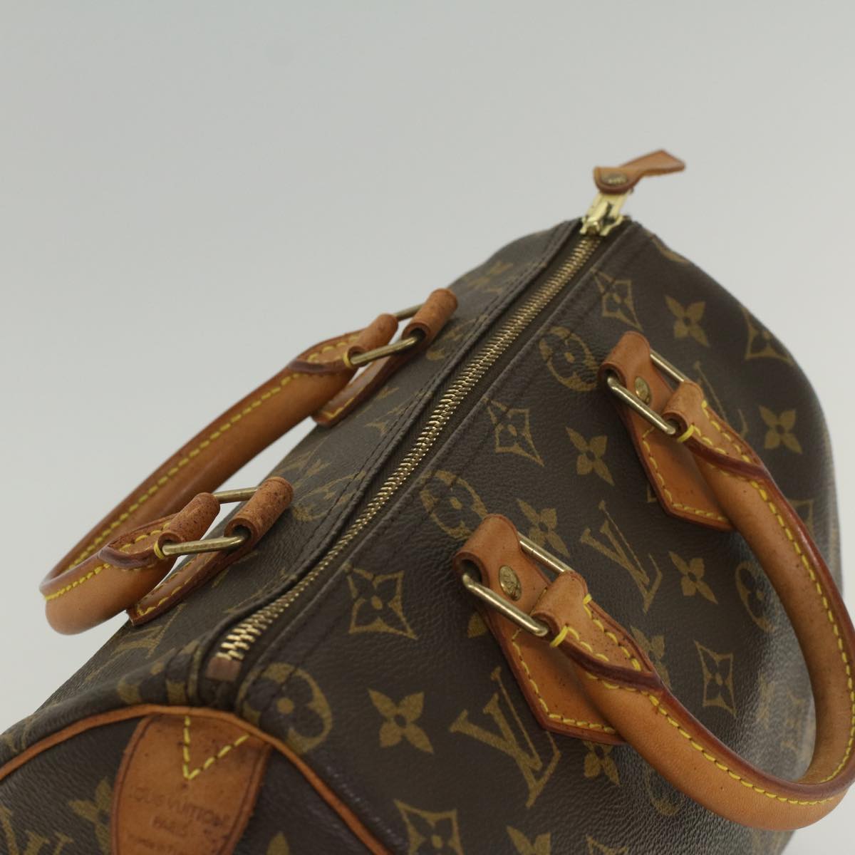 LOUIS VUITTON Monogram Speedy 25 Hand Bag M41528 LV 56651