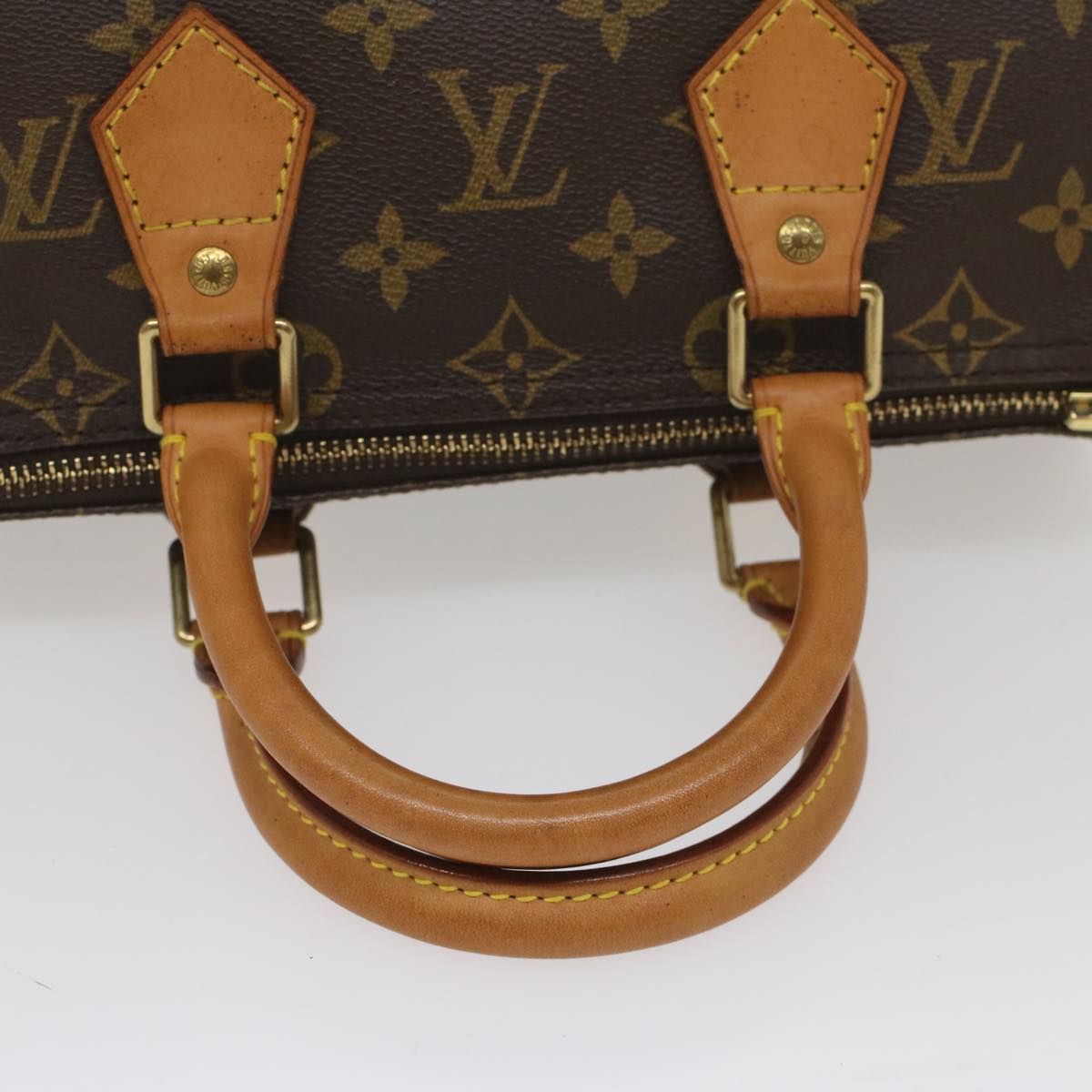 LOUIS VUITTON Monogram Speedy 25 Hand Bag M41528 LV 56651