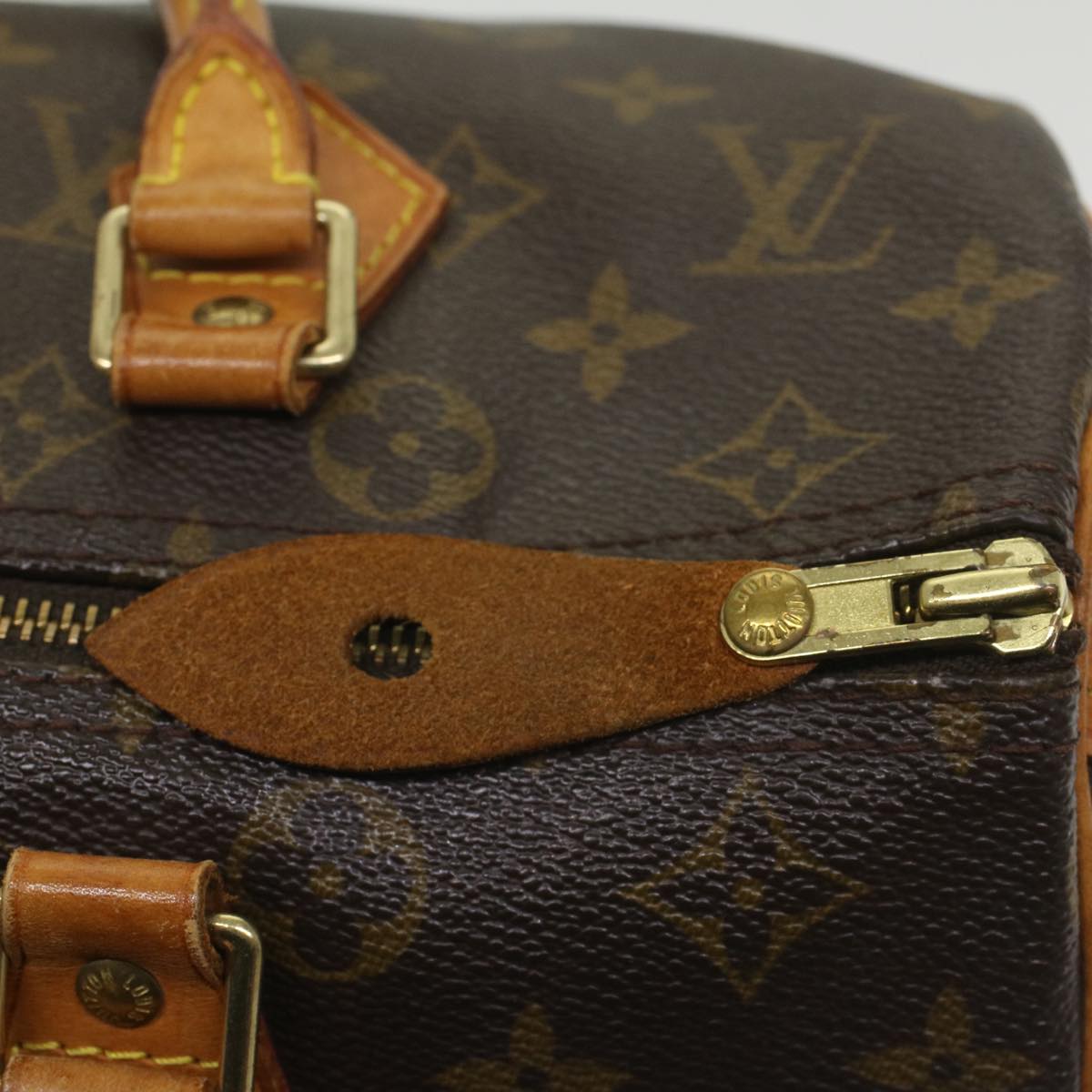 LOUIS VUITTON Monogram Speedy 30 Hand Bag M41526 LV 56652