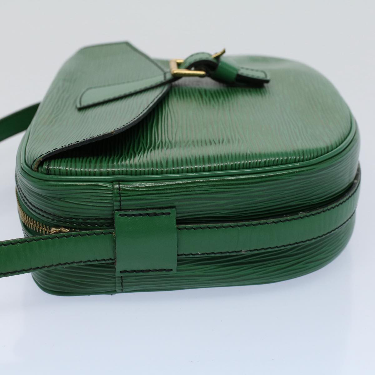 LOUIS VUITTON Epi June Feuille Shoulder Bag Green M52154 LV 56655