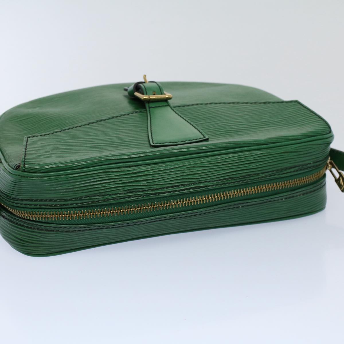 LOUIS VUITTON Epi June Feuille Shoulder Bag Green M52154 LV 56655