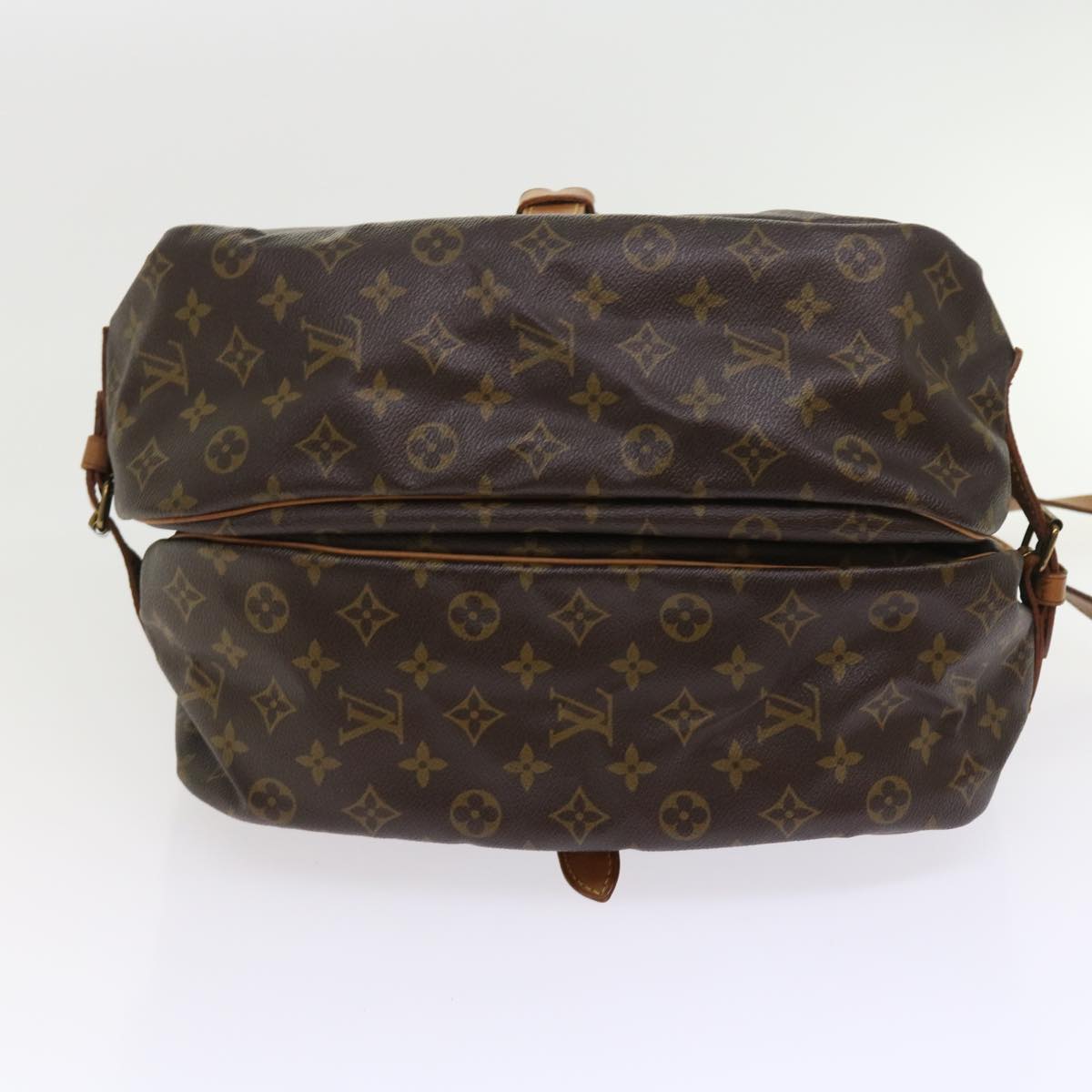 LOUIS VUITTON Monogram Saumur 35 Shoulder Bag M42254 LV 56662