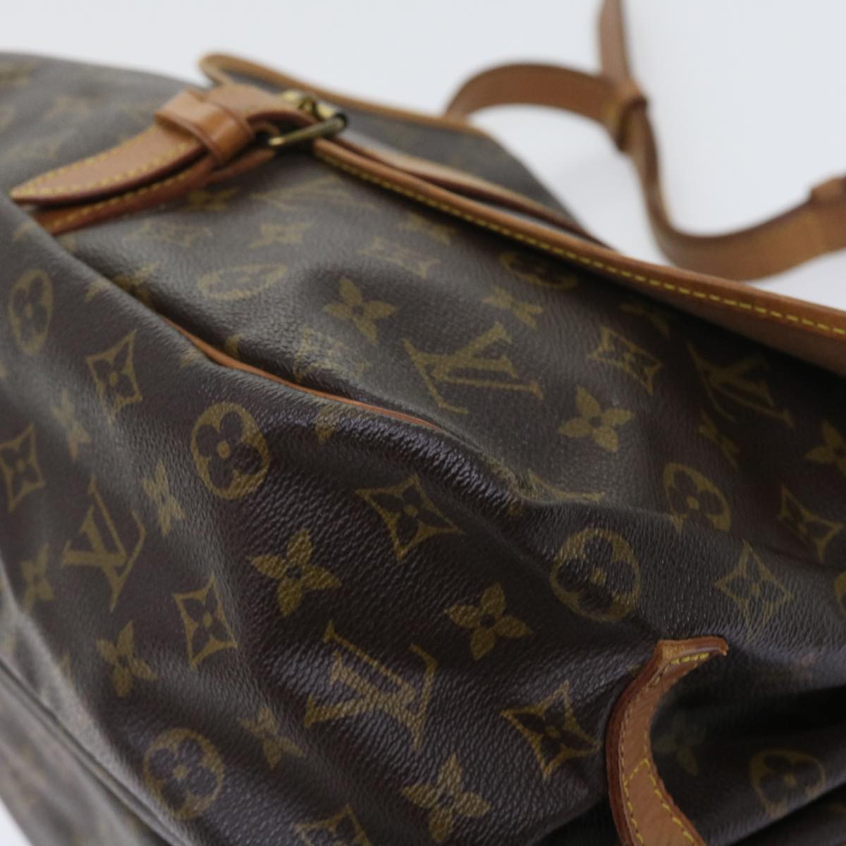 LOUIS VUITTON Monogram Saumur 35 Shoulder Bag M42254 LV 56662