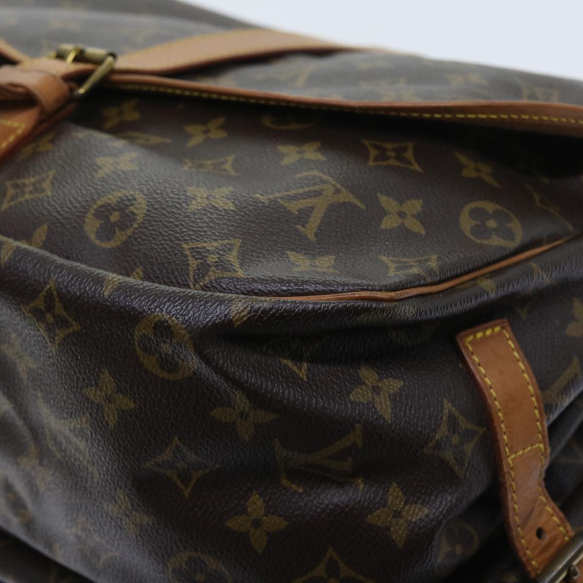 LOUIS VUITTON Monogram Saumur 35 Shoulder Bag M42254 LV 56662