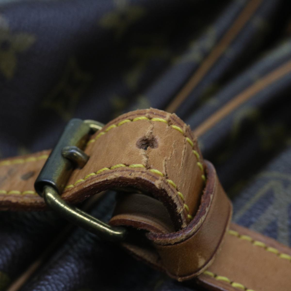 LOUIS VUITTON Monogram Saumur 35 Shoulder Bag M42254 LV 56662