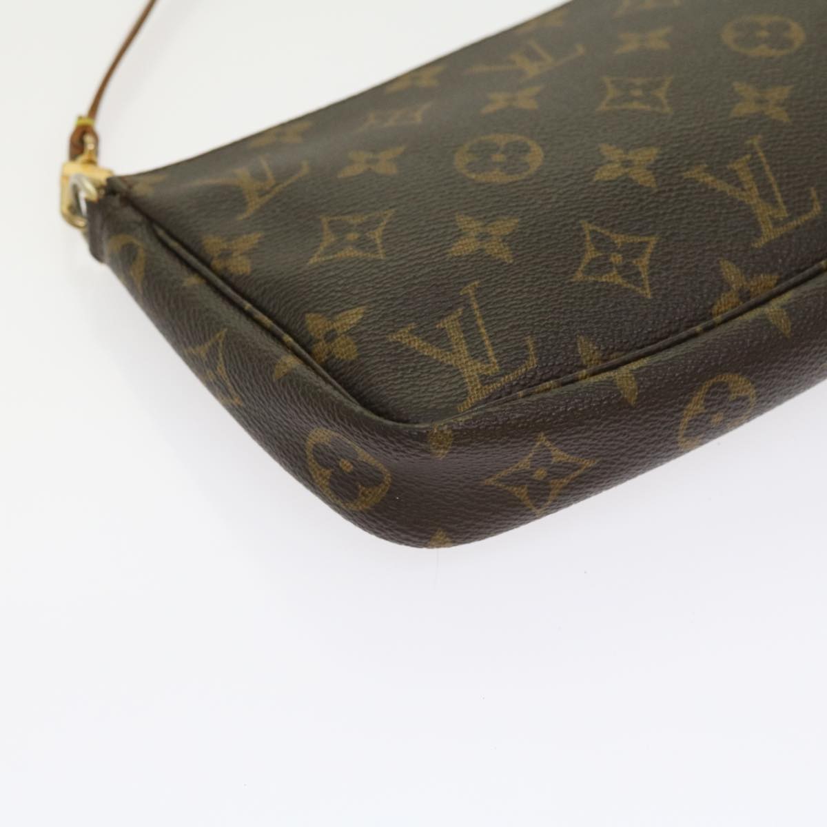 LOUIS VUITTON Monogram Pochette Accessoires Pouch M51980 LV 56663