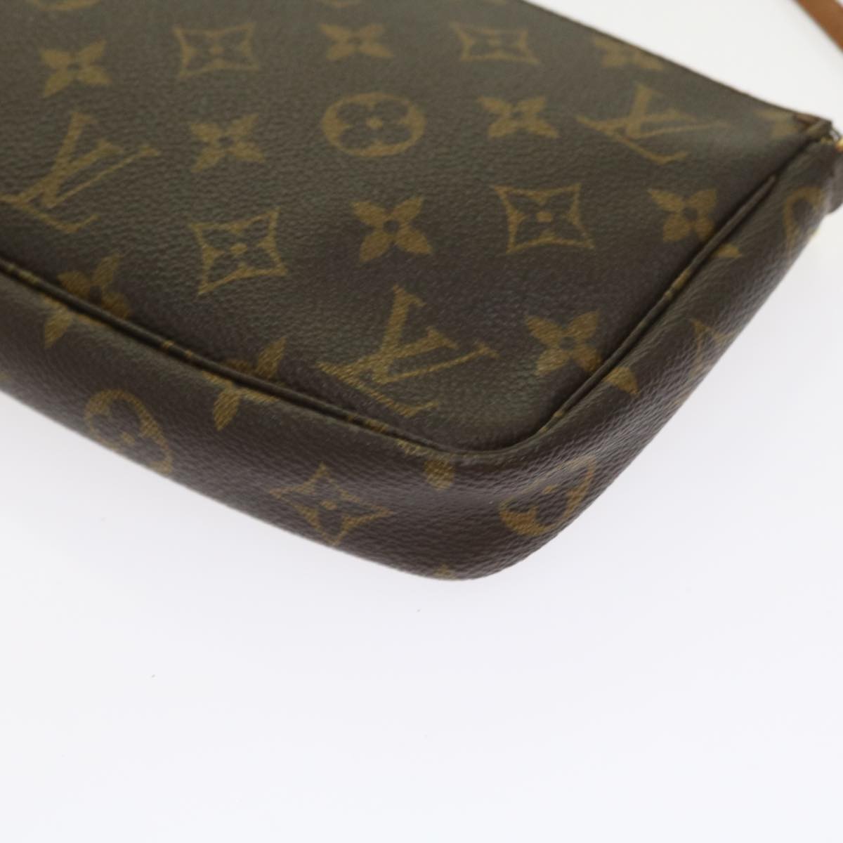 LOUIS VUITTON Monogram Pochette Accessoires Pouch M51980 LV 56663
