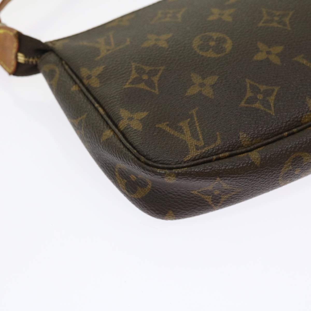 LOUIS VUITTON Monogram Pochette Accessoires Pouch M51980 LV 56663