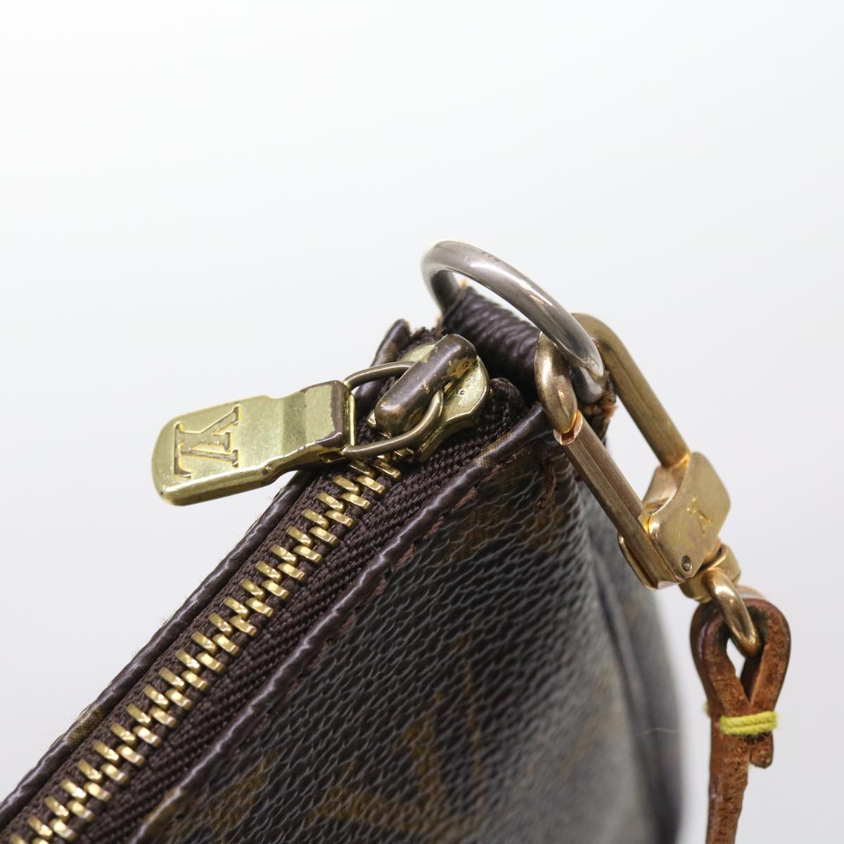 LOUIS VUITTON Monogram Pochette Accessoires Pouch M51980 LV 56663