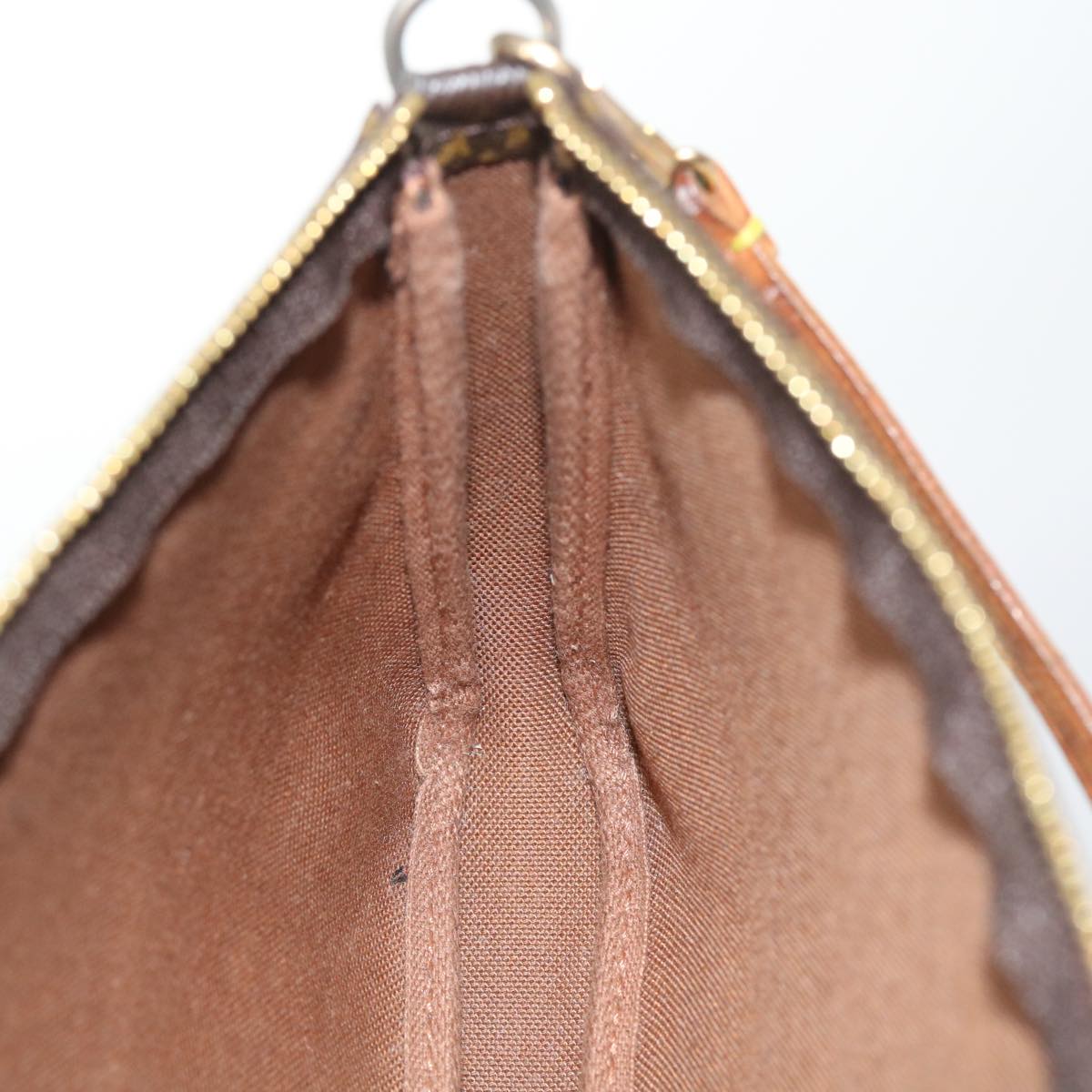 LOUIS VUITTON Monogram Pochette Accessoires Pouch M51980 LV 56663
