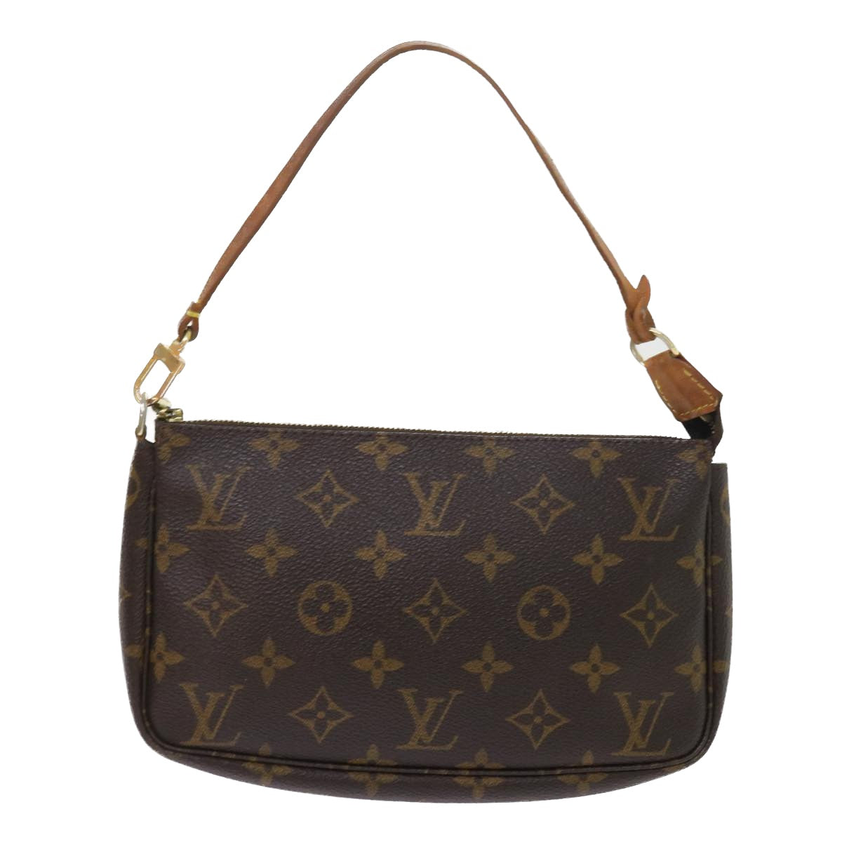 LOUIS VUITTON Monogram Pochette Accessoires Pouch M51980 LV 56663